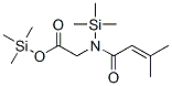 N-(3-Methyl-1-oxo-2-butenyl)-N-(trimethylsilyl)glycine trimethylsilyl ester CAS#: 55649-86-0