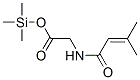N-(3-Methyl-1-oxo-2-butenyl)glycine trimethylsilyl ester CAS#: 54824-02-1