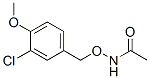 N-[(3-chloro-4-methoxy-phenyl)methoxy]acetamide CAS#: 51259-26-8