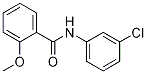 N-(3-chlorophenyl)-2-methoxybenzamide CAS#: 54979-76-9