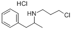 N-(3-chloropropyl)-alpha-methylphenethylamine hydrochloride CAS#: 5586-87-8