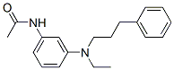N-[3-[ethyl(3-phenylpropyl)amino]phenyl]acetamide CAS#: 55296-94-1