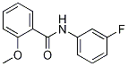 N-(3-fluorophenyl)-2-methoxybenzamide CAS#: 5215-37-2