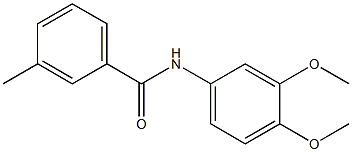 N-(3,4-dimethoxyphenyl)-3-methylbenzamide CAS#: 449177-39-3