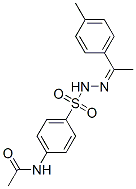 N-[4-[[1-(4-methylphenyl)ethylideneamino]sulfamoyl]phenyl]acetamide CAS#: 5448-96-4