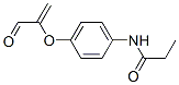N-[4-[(1-Formylethenyl)oxy]phenyl]propionamide CAS#: 54852-62-9