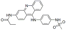 N-[4-[(3-Propionylamino-9-acridinyl)amino]phenyl]methanesulfonamide CAS#: 59988-06-6