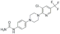 N-(4-(4-[3-CHLORO-5-(TRIFLUOROMETHYL)-2-PYRIDINYL]PIPERAZINO)PHENYL)UREA CAS#: 478262-19-0