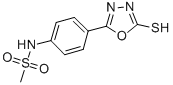 N-[4-(5-MERCAPTO-[1,3,4]OXADIAZOL-2-YL)-PHENYL]-METHANESULFONAMIDE CAS#: 436095-78-2