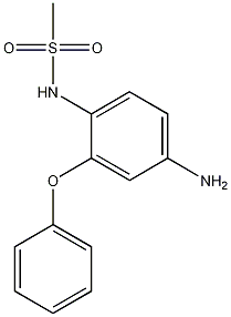 N-(4-Amino-2-phenoxyphenyl)methanesulfonamide CAS#: 51765-60-7