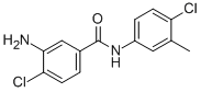 N-(4-Chloro-3-methylphenyl)-3-amino-4-chlorobenzamide CAS#: 59158-04-2