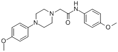 N-(4-METHOXYPHENYL)-2-[4-(4-METHOXYPHENYL)PIPERAZINO]ACETAMIDE CAS#: 477320-19-7