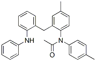 N-(4-Methylphenyl)-N-[4-methyl-2-[[2-(phenylamino)phenyl]methyl]phenyl]acetamide CAS#: 52812-78-9