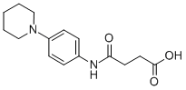 N-(4-PIPERIDIN-1-YL-PHENYL)-SUCCINAMIC ACID CAS#: 436086-97-4