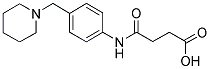 N-(4-PIPERIDIN-1-YLMETHYL-PHENYL)-SUCCINAMIC ACID CAS#: 510764-96-2