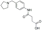 N-(4-PYRROLIDIN-1-YLMETHYL-PHENYL)-SUCCINAMIC ACID CAS#: 510764-95-1