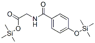 N-[4-[(Trimethylsilyl)oxy]benzoyl]glycine trimethylsilyl ester CAS#: 55622-53-2