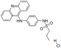 N-[4-(acridin-9-ylamino)phenyl]propane-1-sulfonamide hydrochloride CAS#: 53221-84-4