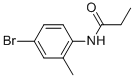 N-(4-bromo-2-methylphenyl)propanamide CAS#: 461413-87-6