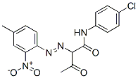 N-(4-chlorophenyl)-2-[(4-methyl-2-nitrophenyl)azo]-3-oxobutyramide CAS#: 57206-89-0