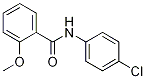 N-(4-chlorophenyl)-2-methoxybenzamide CAS#: 54979-74-7