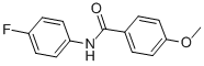 N-(4-fluorophenyl)-4-methoxybenzamide CAS#: 5021-60-3