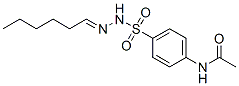 N-[4-[(hexylideneamino)sulfamoyl]phenyl]acetamide CAS#: 5448-81-7