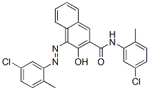 N-(5-chloro-2-methylphenyl)-4-[(5-chloro-2-methylphenyl)azo]-3-hydroxynaphthalene-2-carboxamide CAS#: 6535-48-4