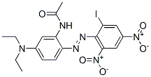 N-[5-(diethylamino)-2-[(2-iodo-4,6-dinitrophenyl)azo]phenyl]acetamide CAS#: 54292-18-1