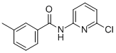 N-(6-chloro-2-pyridinyl)-3-methylbenzamide CAS#: 497059-42-4
