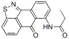 N-(6-oxo-6H-anthra[9,1-cd]isothiazol-7-yl)propionamide CAS#: 50988-02-8