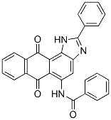 N-(6,11-Dihydro-6,11-dioxo-2-phenyl-1H-anthra[1,2-d]imidazol-5-yl)benzamide CAS#: 6371-43-3