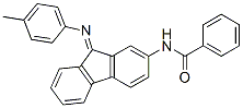 N-[9-(4-methylphenyl)iminofluoren-2-yl]benzamide CAS#: 5455-04-9