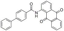 N-(9,10-dihydro-9,10-dioxo-1-anthryl)[1,1'-biphenyl]-4-carboxamide CAS#: 5924-63-0