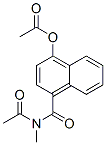 N-Acetyl-4-(acetyloxy)-N-methyl-1-naphthalenecarboxamide CAS#: 55682-78-5