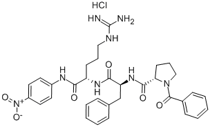 N-BENZOYL-PRO-PHE-ARG P-NITROANILIDE HYDROCHLORIDE CAS#: 59188-28-2