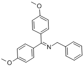 N-[BIS(4-METHOXYPHENYL)METHYLENE]BENZYLAMINE CAS#: 524-96-9