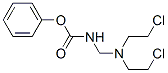 N-[Bis(2-chloroethyl)aminomethyl]carbamic acid phenyl ester CAS#: 58050-47-8
