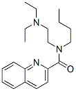 N-Butyl-N-[2-(diethylamino)ethyl]-2-quinolinecarboxamide CAS#: 50341-82-7