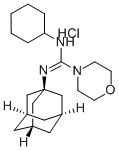 N-CYCLOHEXYL-N'-TRICYCLO[3.3.1.1(3,7)]DEC-1-YL-4-MORPHOLINECARBOXIMIDAMIDE HYDROCHLORIDE CAS#: 57568-80-6