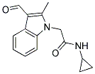 N-CYCLOPROPYL-2-(3-FORMYL-2-METHYL-INDOL-1-YL)-ACETAMIDE CAS#: 499111-62-5