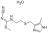 N-Cyano-N-[2-(5-methylimidazole-4-methylthio)ethyl]-S-methyl isothiourea CAS#: 52378-40-2
