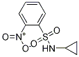 N-Cyclopropyl-2-nitrobenzenesulfonamide CAS#: 400839-43-2