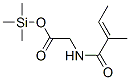 N-[(E)-2-Methyl-1-oxo-2-butenyl]glycine trimethylsilyl ester CAS#: 55517-35-6