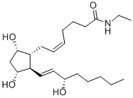 N-ETHYL-9ALPHA, 11ALPHA, 15S-TRIHYDROXY-PROSTA-5Z, 13E-DIEN-1-AMIDE CAS#: 54130-36-8