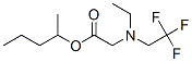 N-Ethyl-N-(2,2,2-trifluoroethyl)glycine 1-methylbutyl ester CAS#: 57983-68-3