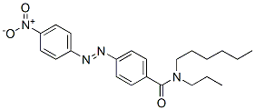 N-Hexyl-4-[(4-nitrophenyl)azo]-N-propylbenzamide CAS#: 55373-84-7