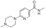 N-METHYL-6-(4-METHYL-PIPERAZIN-1-YL)-NICOTINAMIDE CAS#: 54864-91-4