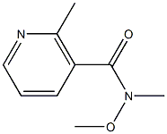 N-Methoxy-2,N-diMethyl-nicotinaMide CAS#: 469864-28-6