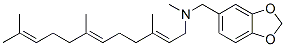 N-Methyl-N-(3,7,11-trimethyl-2,6,10-dodecatrienyl)-1,3-benzodioxole-5-methanamine CAS#: 57710-61-9